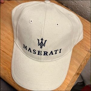 MASERATI Cap/Hat off white/beige NEW (My Last)